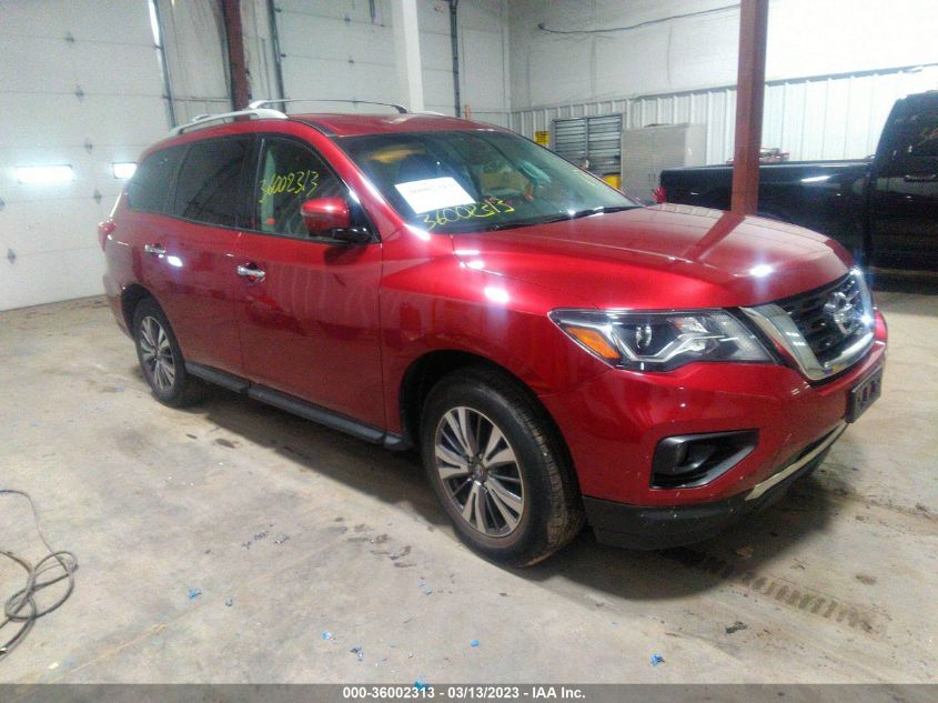 2017 NISSAN PATHFINDER SL - 5N1DR2MM0HC696560