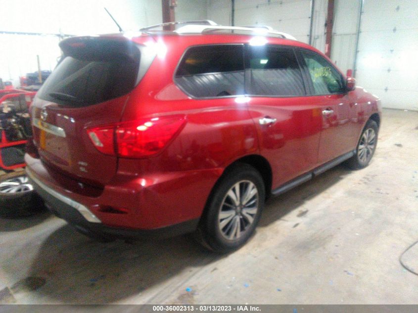 2017 NISSAN PATHFINDER SL - 5N1DR2MM0HC696560