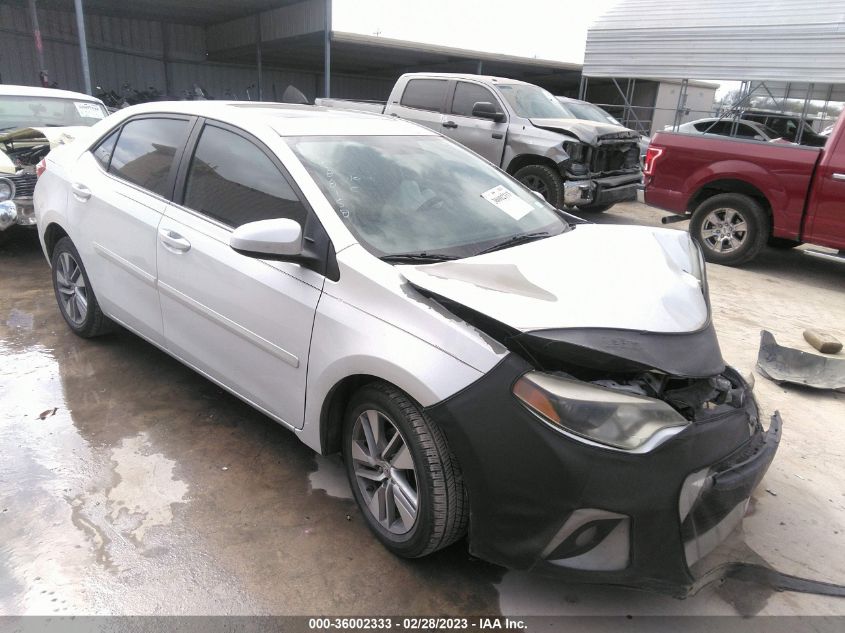 2014 TOYOTA COROLLA LE ECO - 5YFBPRHEXEP056940