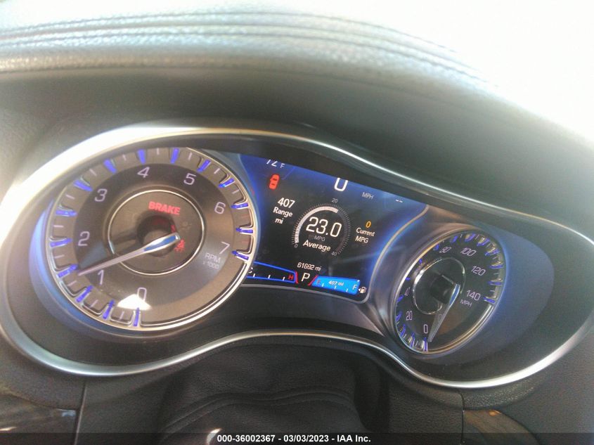 2019 CHRYSLER 300 TOURING - 2C3CCAAG2KH500962
