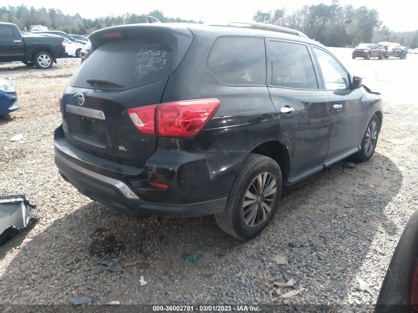 VIN 5N1DR2MN1KC599643 2019 NISSAN PATHFINDER SL