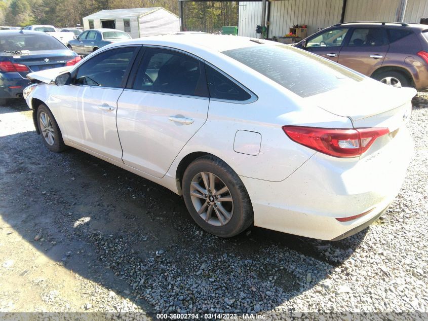 2016 HYUNDAI SONATA 2.4L - 5NPE24AF6GH367914