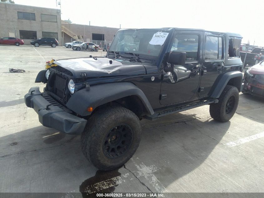 2018 JEEP WRANGLER JK UNLIMITED SPORT S 1C4BJWDG6JL818641