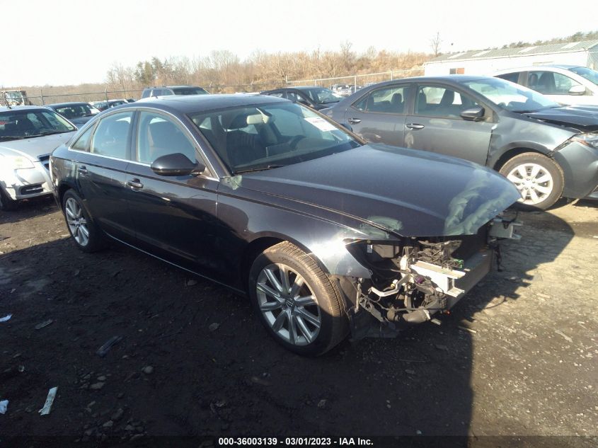2013 AUDI A6 2.0T PREMIUM PLUS - WAUGFAFC9DN024792