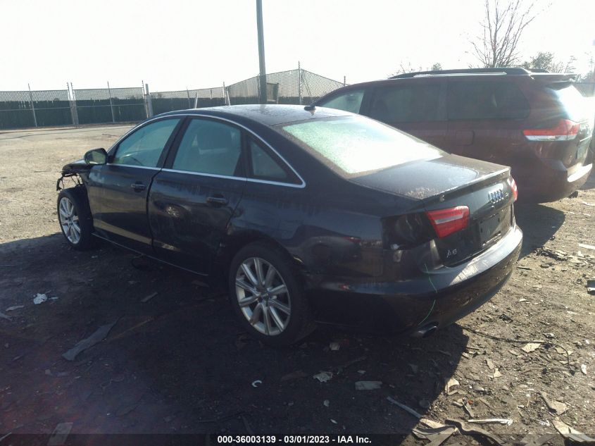 2013 AUDI A6 2.0T PREMIUM PLUS - WAUGFAFC9DN024792