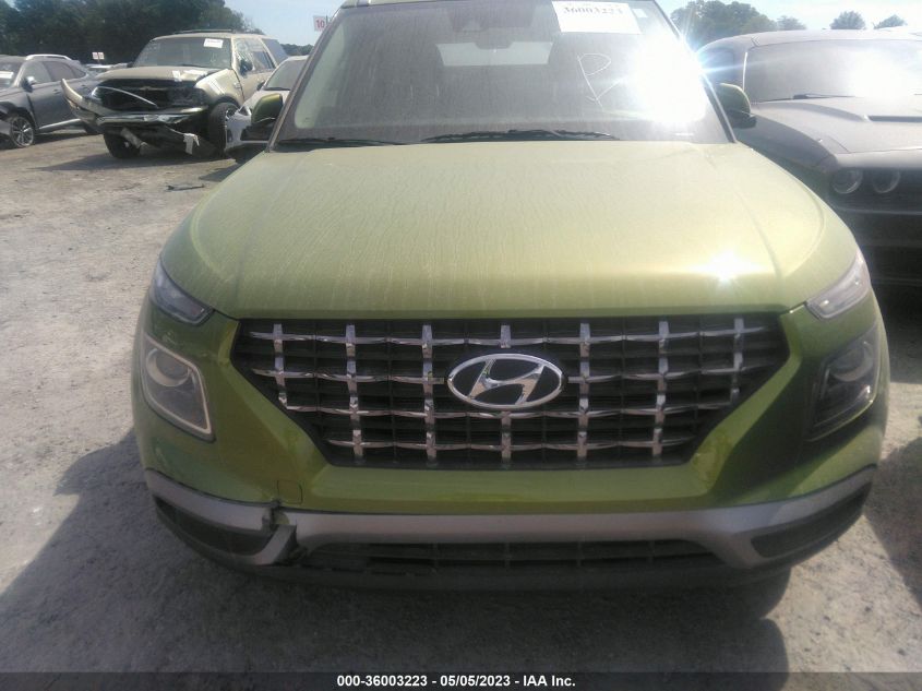2022 HYUNDAI VENUE SEL - KMHRC8A32NU180048