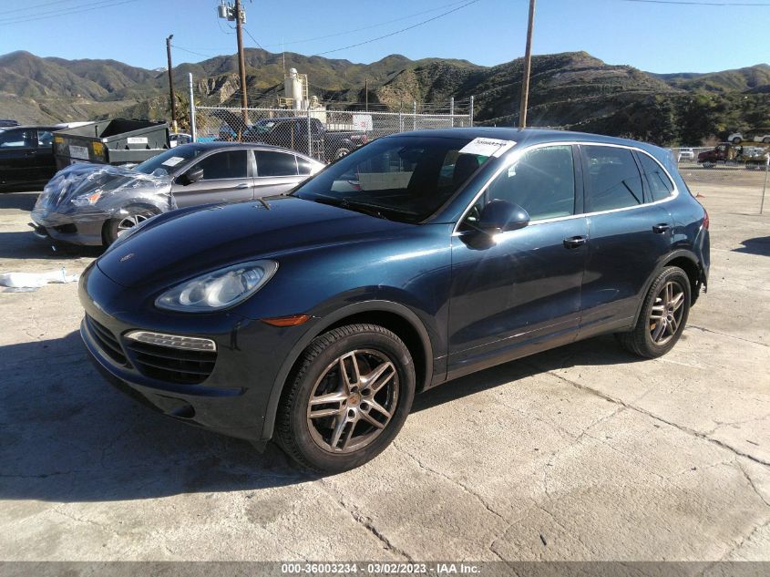2014 PORSCHE CAYENNE DIESEL WP1AF2A22ELA34072