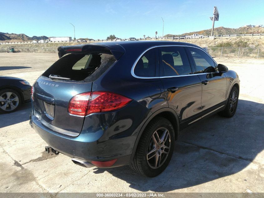 2014 PORSCHE CAYENNE DIESEL WP1AF2A22ELA34072