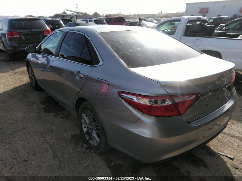 2016 TOYOTA CAMRY XLE/SE/LE/XSE - 4T1BF1FK1GU229985