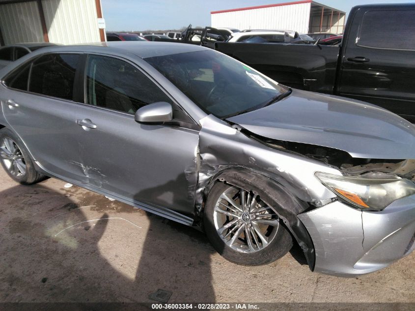 2016 TOYOTA CAMRY XLE/SE/LE/XSE - 4T1BF1FK1GU229985