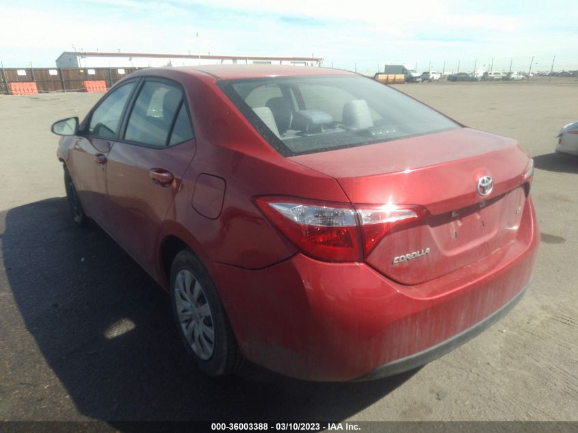 2015 TOYOTA COROLLA L/LE/S/S PLUS/LE PLUS - 5YFBURHEXFP214946