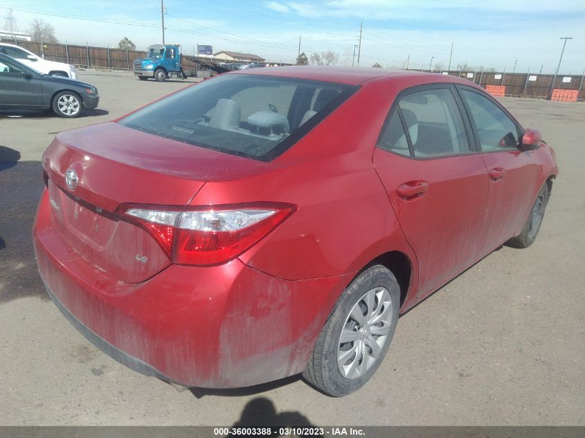 2015 TOYOTA COROLLA L/LE/S/S PLUS/LE PLUS - 5YFBURHEXFP214946