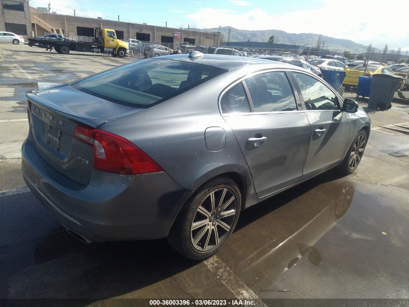 2016 VOLVO S60 INSCRIPTION T5 DRIVE-E PREMIER LYV402FK3GB113041
