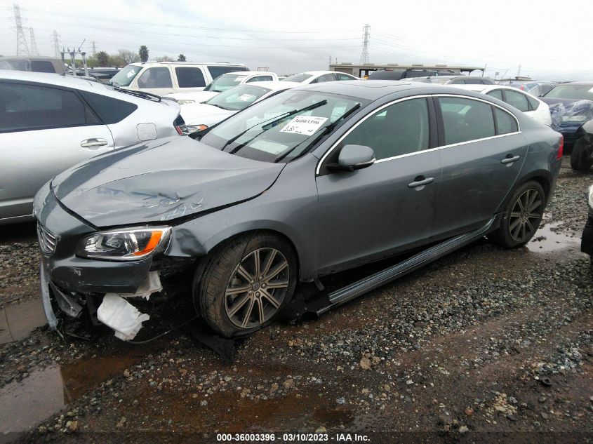2016 VOLVO S60 INSCRIPTION T5 DRIVE-E PREMIER LYV402FK3GB113041
