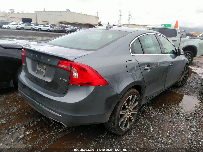 2016 VOLVO S60 INSCRIPTION T5 DRIVE-E PREMIER LYV402FK3GB113041