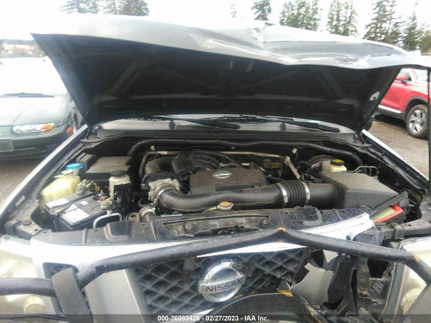 2014 NISSAN XTERRA X/S 5N1AN0NU6EN807226