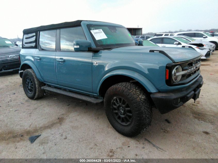 2021 FORD BRONCO BASE/BIG BEND - 1FMEE5BP6MLA99549