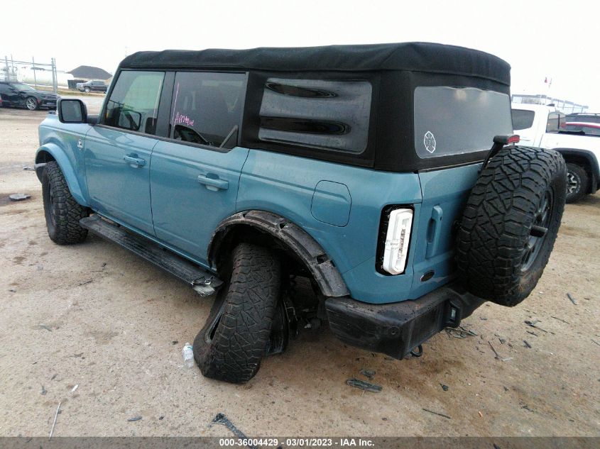 2021 FORD BRONCO BASE/BIG BEND - 1FMEE5BP6MLA99549