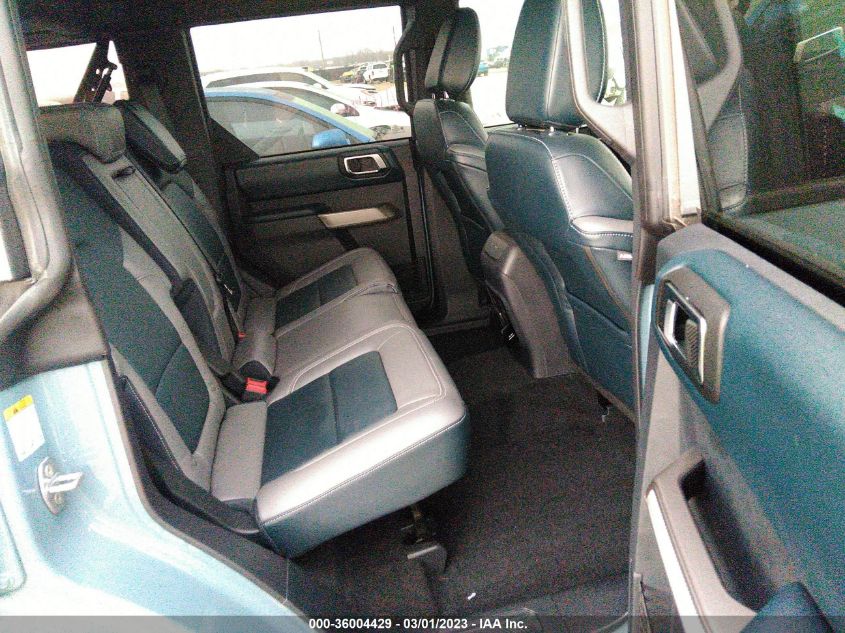 2021 FORD BRONCO BASE/BIG BEND - 1FMEE5BP6MLA99549