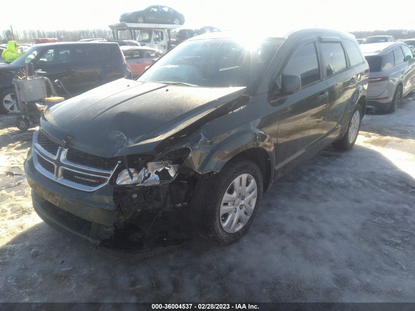 2016 DODGE JOURNEY CANADA VALUE PKG - 3C4PDCAB9GT147421