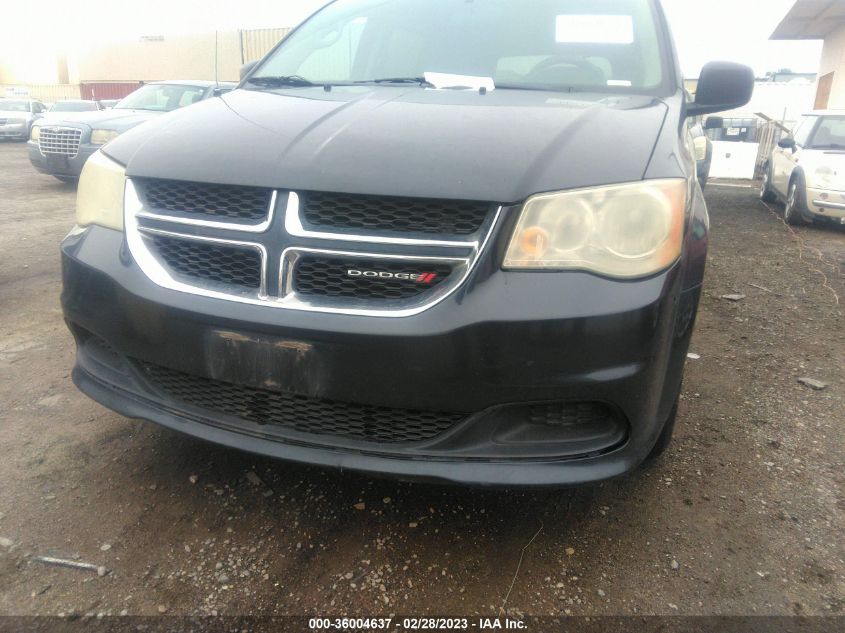 2013 DODGE GRAND CARAVAN SE - 2C4RDGBG1DR702712