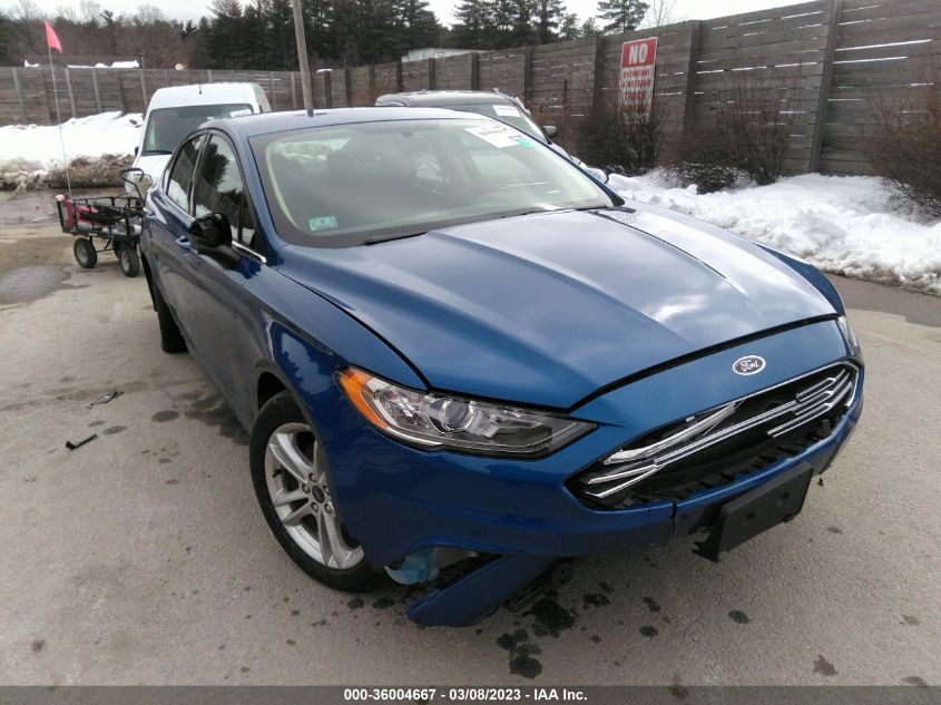 2018 FORD FUSION SE - 3FA6P0HDXJR255176