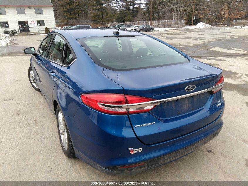 2018 FORD FUSION SE - 3FA6P0HDXJR255176