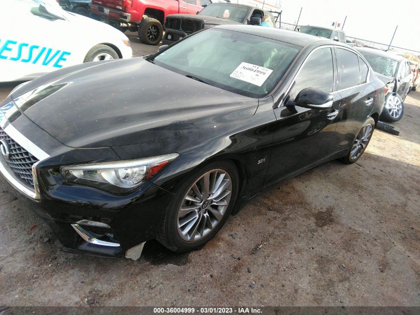 2018 INFINITI Q50 3.0T LUXE - JN1EV7AP8JM354647