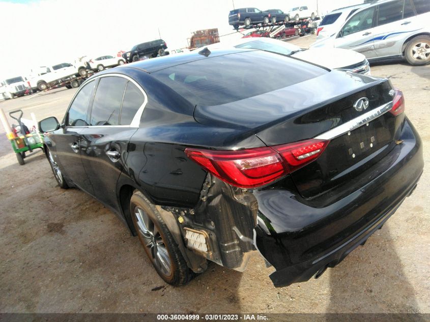 2018 INFINITI Q50 3.0T LUXE - JN1EV7AP8JM354647