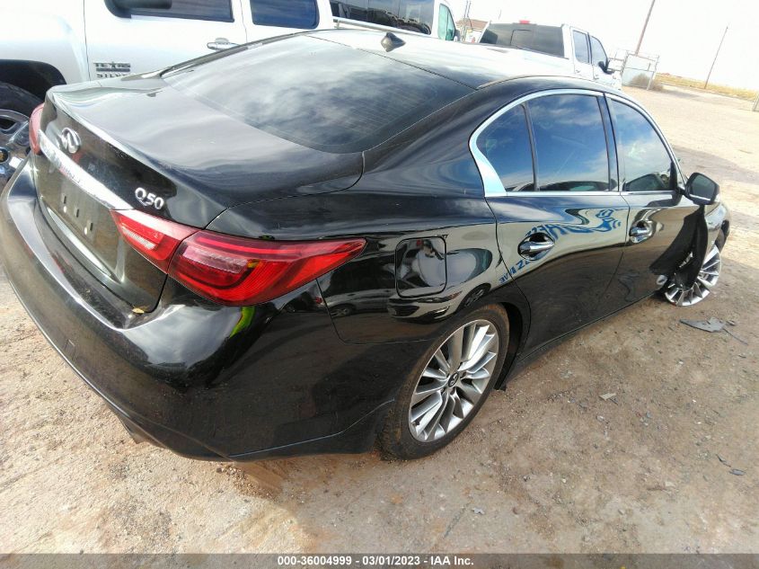 2018 INFINITI Q50 3.0T LUXE - JN1EV7AP8JM354647