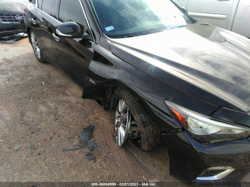 2018 INFINITI Q50 3.0T LUXE - JN1EV7AP8JM354647