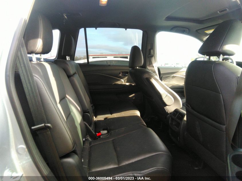 2021 HONDA PASSPORT EX-L 5FNYF8H52MB008639