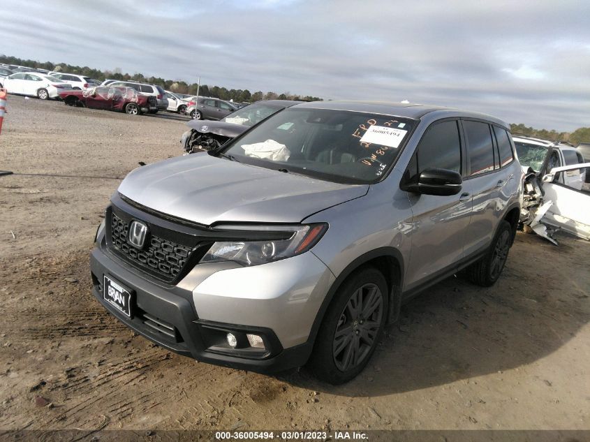 2021 HONDA PASSPORT EX-L 5FNYF8H52MB008639