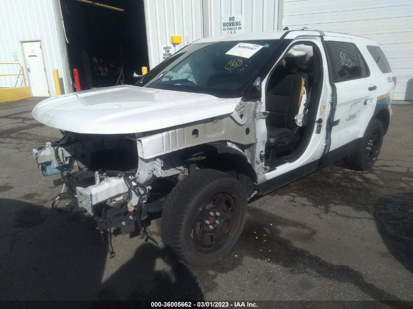 2018 FORD POLICE INTERCEPTOR 1FM5K8AR1JGC17900