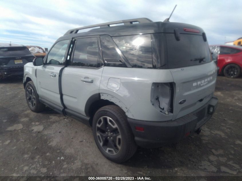 2022 FORD BRONCO SPORT OUTER BANKS - 3FMCR9C64NRE21312