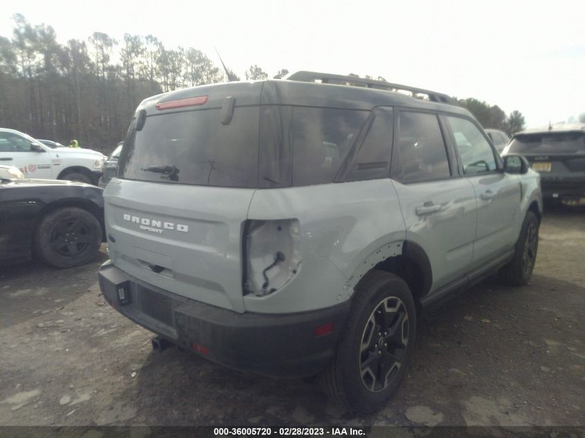 2022 FORD BRONCO SPORT OUTER BANKS - 3FMCR9C64NRE21312
