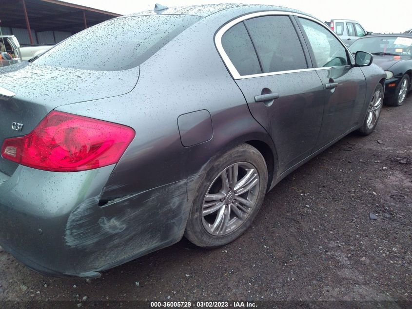 2013 INFINITI G37 SEDAN JOURNEY - JN1CV6AP3DM726451