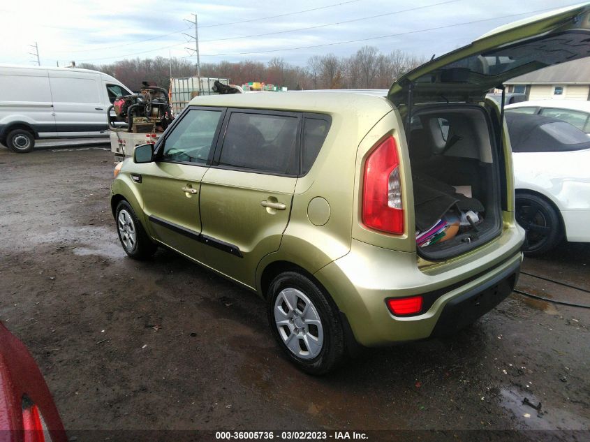 2013 KIA SOUL BASE - KNDJT2A5XD7532726