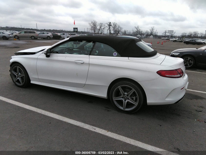 VIN WDDWK4KB1JF617566 2018 MERCEDES-BENZ C-CLASS C 300