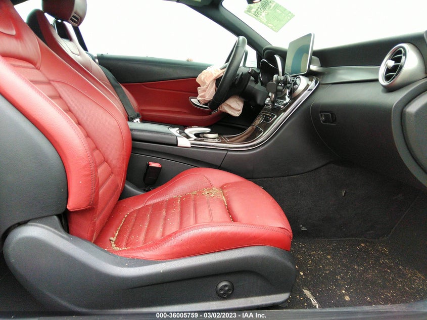 VIN WDDWK4KB1JF617566 2018 MERCEDES-BENZ C-CLASS C 300