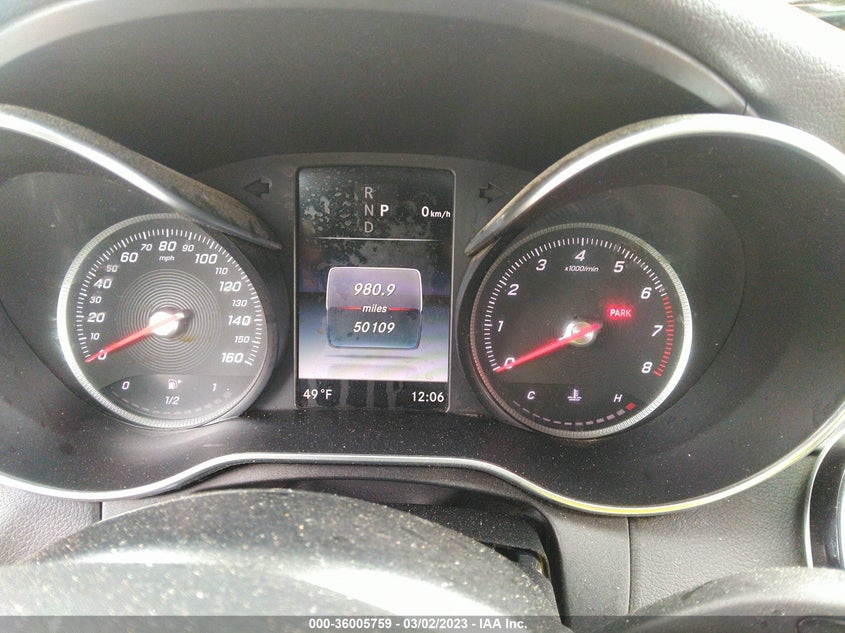 VIN WDDWK4KB1JF617566 2018 MERCEDES-BENZ C-CLASS C 300