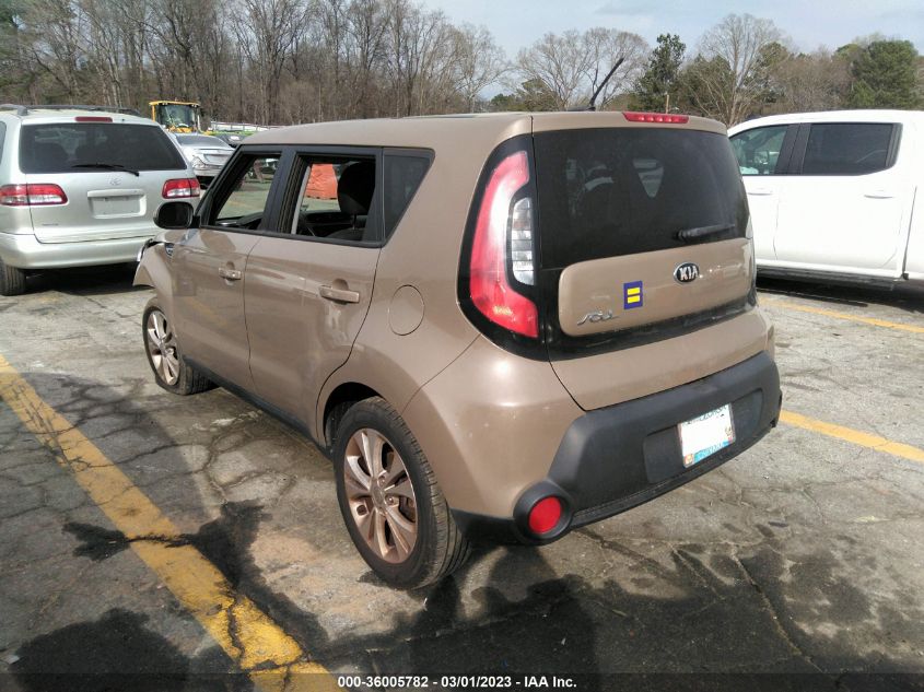 2015 KIA SOUL + - KNDJP3A52F7113721