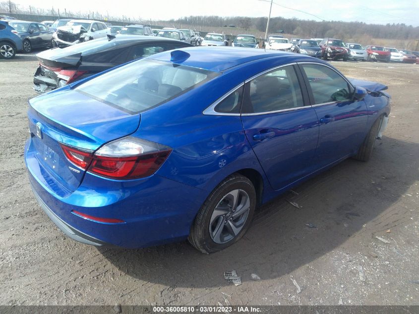 2020 HONDA INSIGHT EX 19XZE4F52LE005215