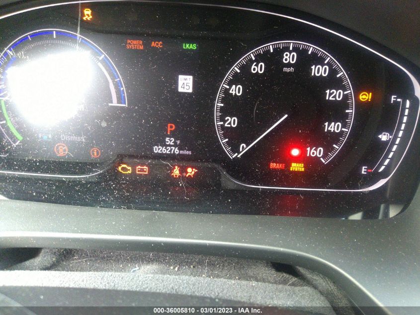 2020 HONDA INSIGHT EX 19XZE4F52LE005215