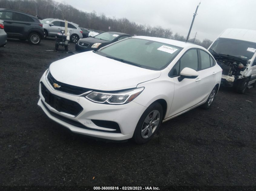 2018 CHEVROLET CRUZE LS - 1G1BC5SM2J7186199