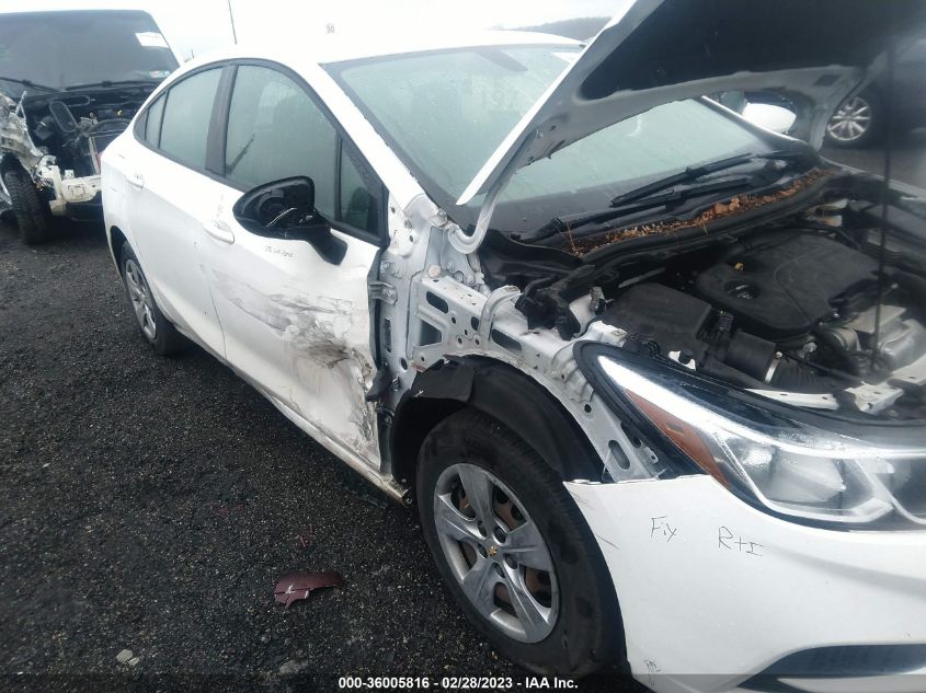 2018 CHEVROLET CRUZE LS - 1G1BC5SM2J7186199