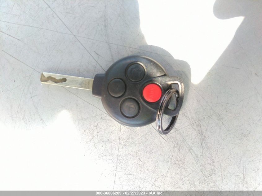 2013 SMART FORTWO PURE/PASSION WMEEJ3BA4DK722593