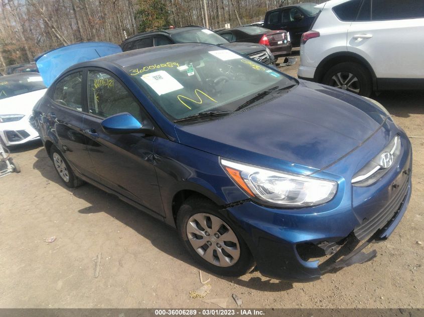 2017 HYUNDAI ACCENT SE - KMHCT4AE1HU309630