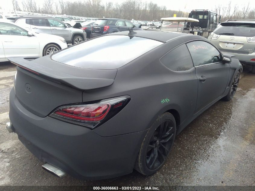 2013 HYUNDAI GENESIS COUPE 3.8 TRACK KMHHU6KJ9DU079775