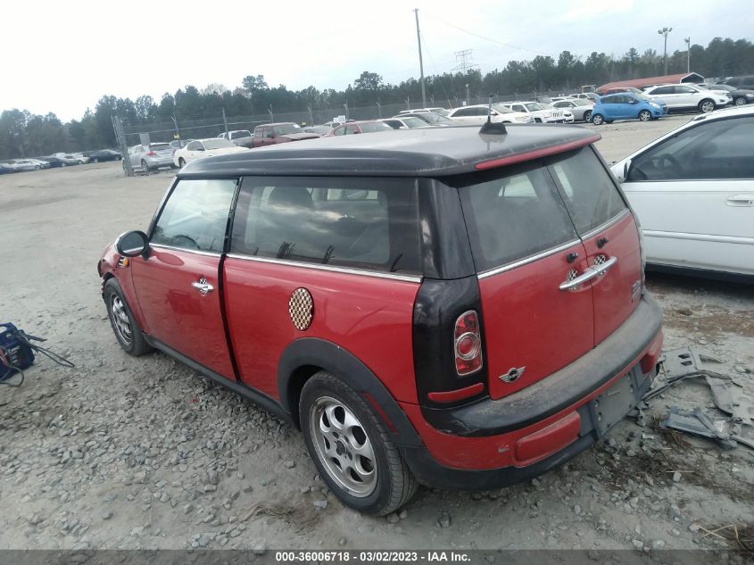 2013 MINI COOPER CLUBMAN WMWZF3C5XDT490821